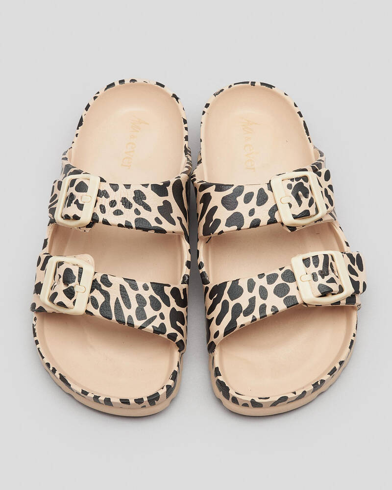 Ava And Ever Girls' Denver Slide Sandals for Womens