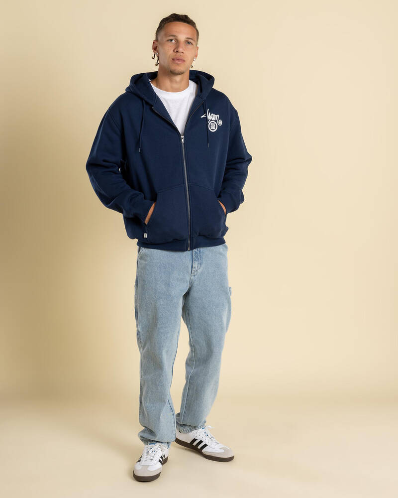 S-Double Shawn Dot Zip Hoodie for Mens