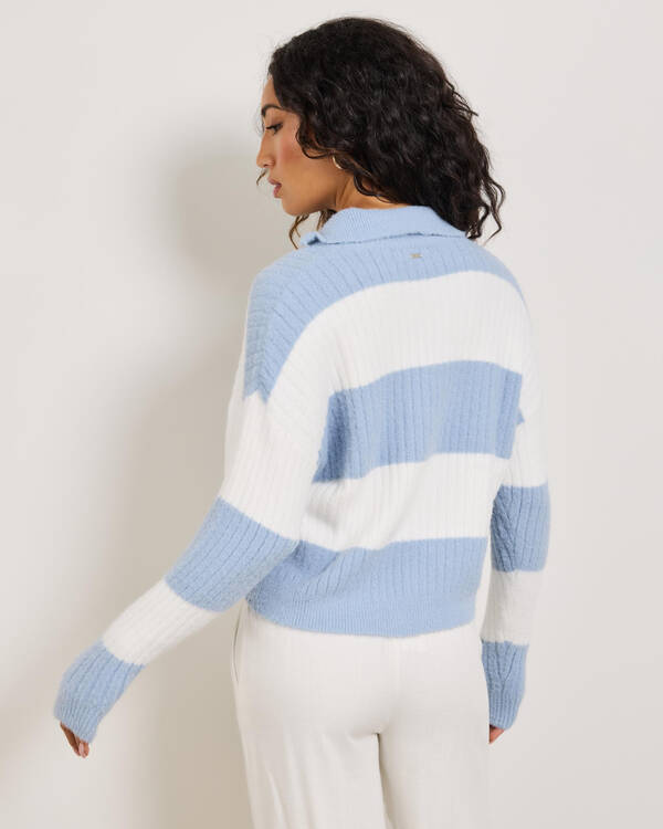 Ava And Ever Atlas Half Zip Knit Jumper for Womens