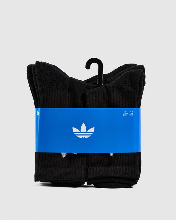 adidas Boys' Training Crew Socks 6 Pack for Mens