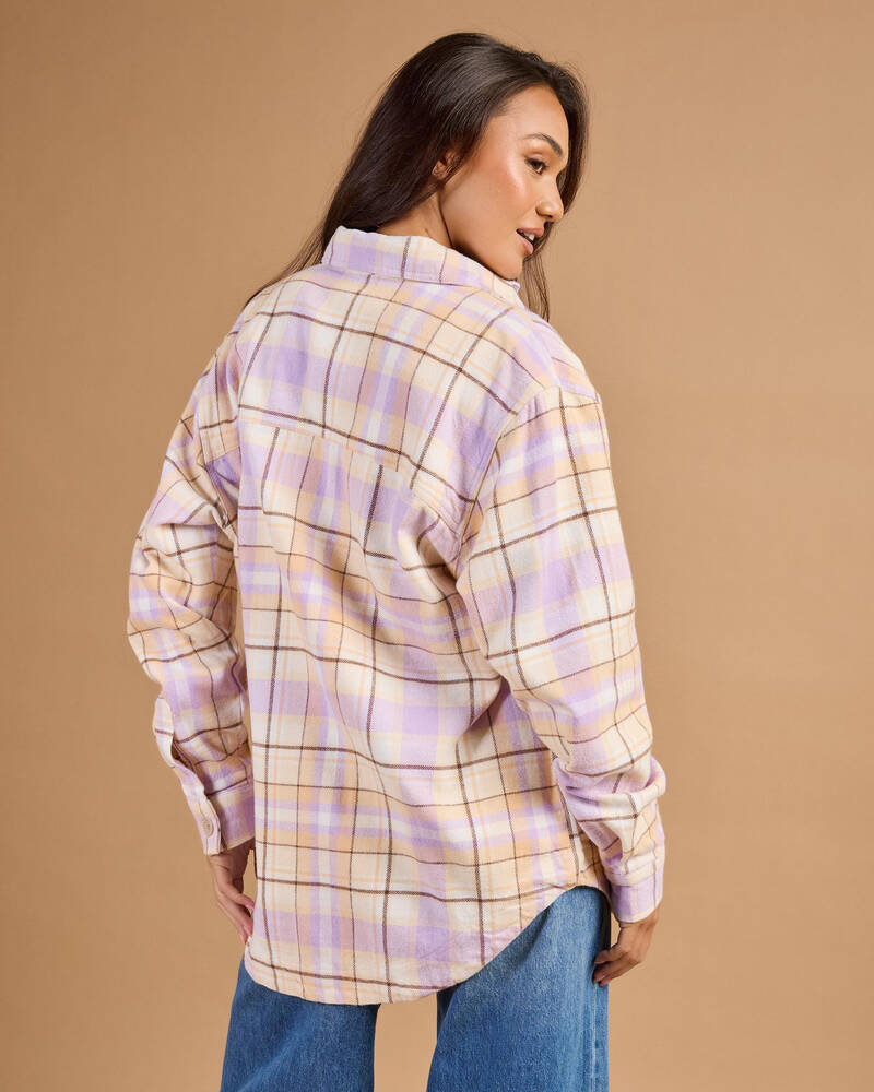 Rip Curl High Tide Soft Flannel Shirt for Womens