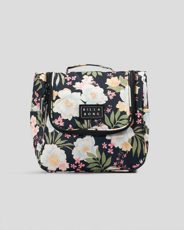 Billabong Travel Beauty Makeup Case for Womens