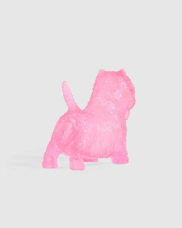 Smooshos Super Squeeze White Terrier Glow In The Dark Squishy Fidget Toy for Unisex