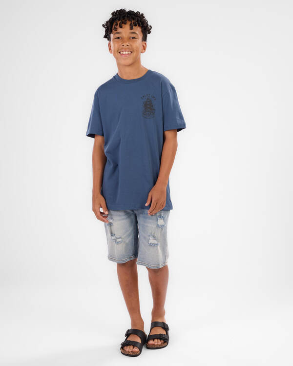 Salty Life Boys' Kraken's Hold T-Shirt for Mens