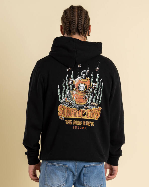 The Mad Hueys Sinkin Tins Hoodie for Mens