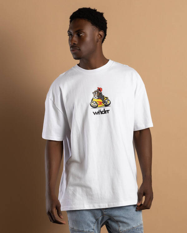 Wndrr Biker Box Fit T-Shirt for Mens