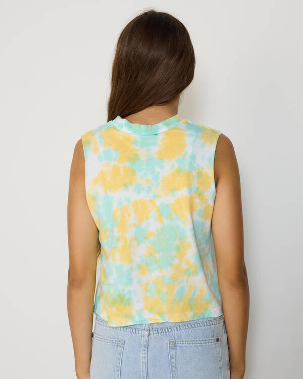 Santa Cruz Girl's MFG Dot Mono Front Tank Top for Womens
