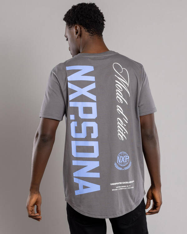 Nena & Pasadena Riot Dual Curved T-Shirt for Mens