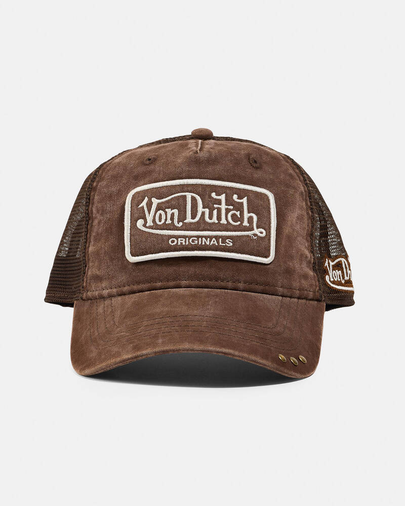 Von Dutch VD Originals Super Patch Trucker Cap for Mens
