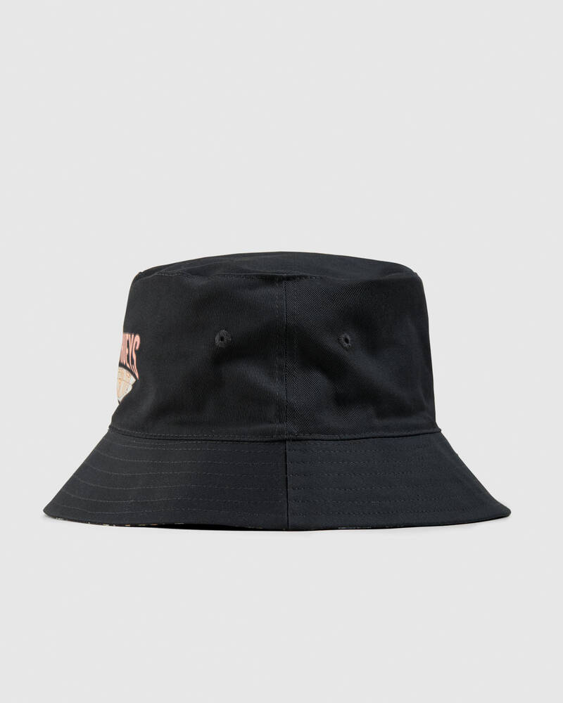The Mad Hueys Day For It Froggies Reversible Bucket Hat for Mens