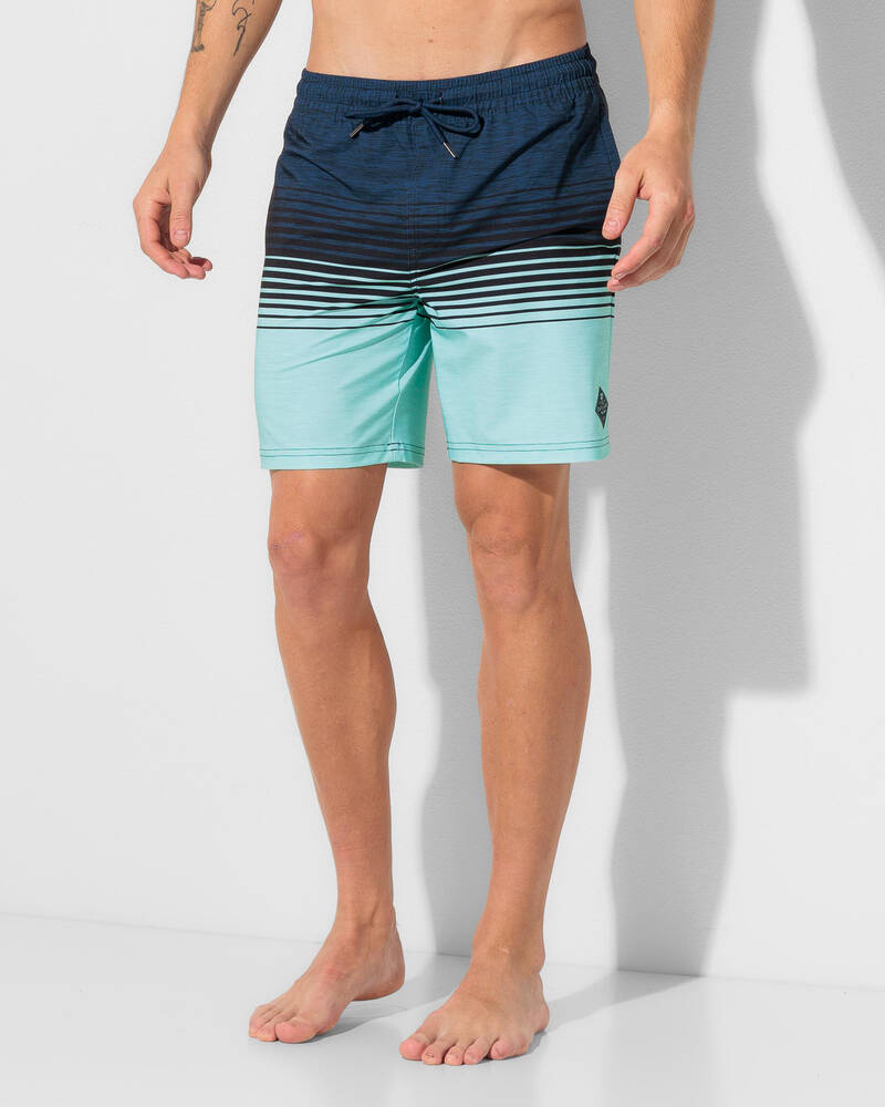 Skylark Strata Elastic Waist Shorts for Mens