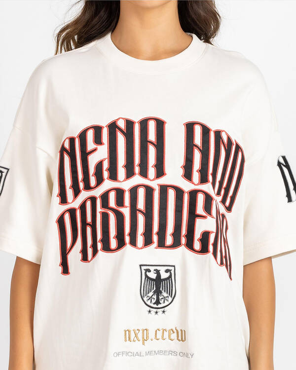 Nena & Pasadena Bounty Loopback Raptor T-Shirt for Womens