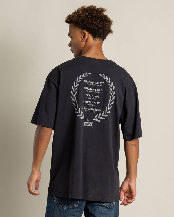 Thrills Speed Tour Oversize Fit T-Shirt for Mens