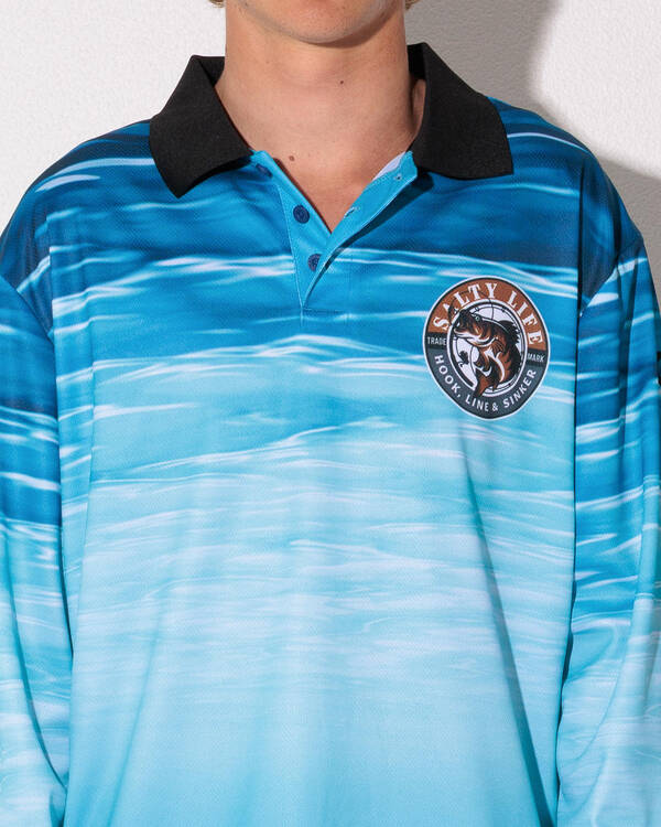 Salty Life Snagged Fishing Shirt for Mens