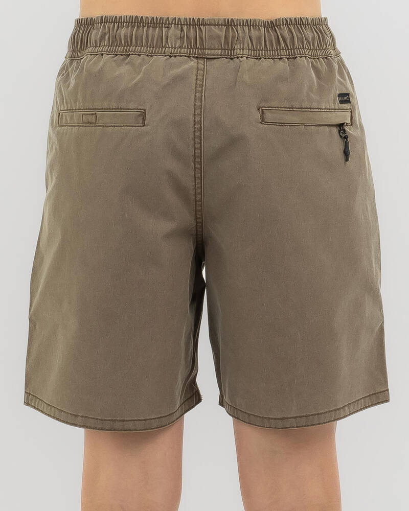 Skylark Boys' Ridge Elastic Waist Shorts for Mens