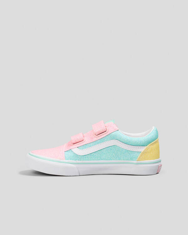 Vans Girls' Old Skool V Shoes for Womens