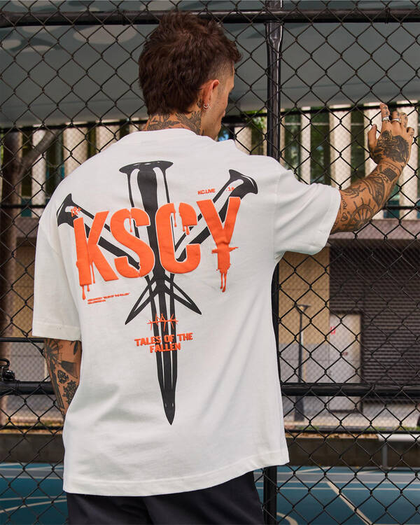 Kiss Chacey Attached Street T-Shirt for Mens
