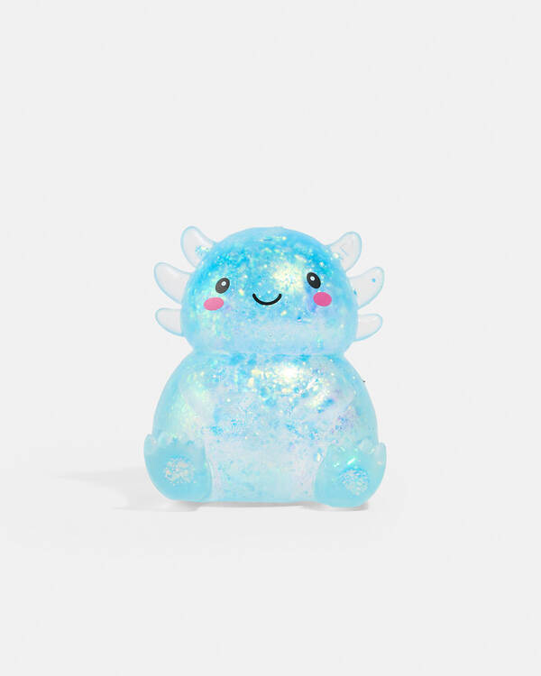 Smooshos Super Sqz Glit Axolotl Squishy Fidget Toy for Unisex