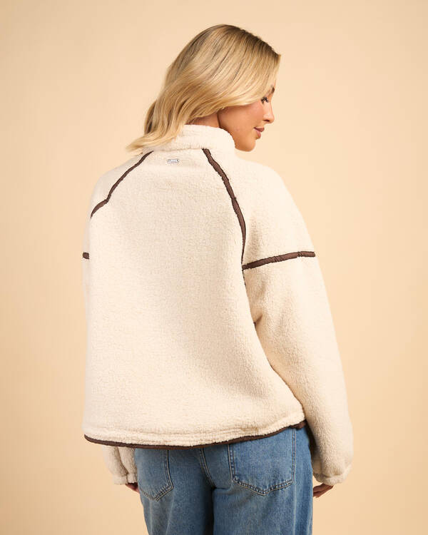Mooloola Summit Quarter Zip Polar Fleece Sweatshirt for Womens