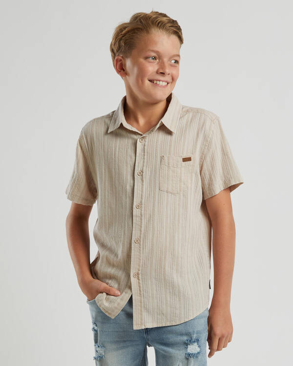 Skylark Boys' Novella Short Sleeve Shirt for Mens