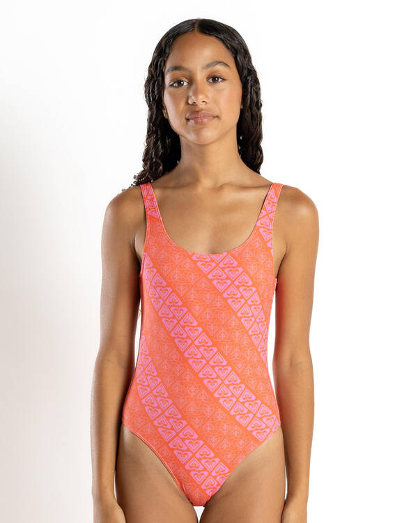 Roxy Girls' Heart n Soul One Piece Swimsuit for Womens