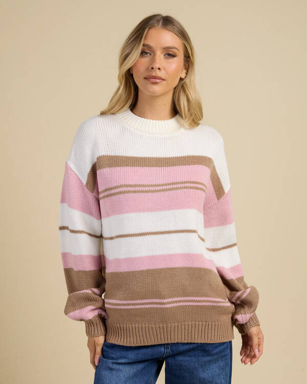 Roxy Love Again Crew Neck Sweater for Womens