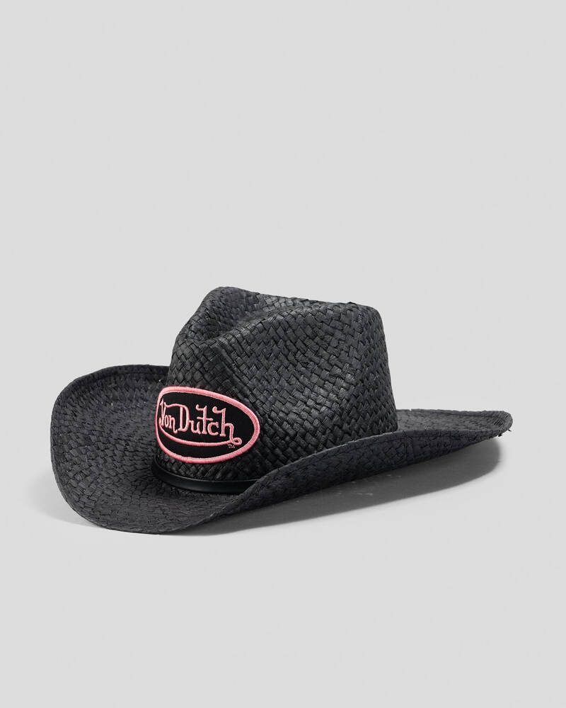 Von Dutch Patch Cowboy Hat for Unisex