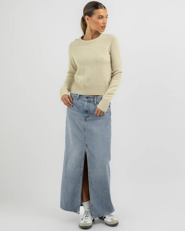 Mooloola Basic Crew Neck Knit Jumper for Womens