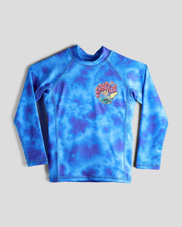 Sanction Toddlers' Scrap Long Sleeve Rash Vest for Mens
