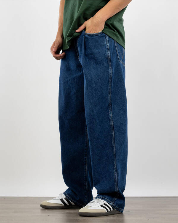 Wrangler Steezy Baggy Taper Jeans for Mens