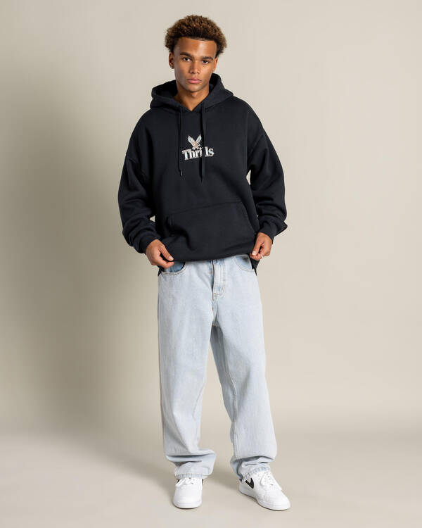 Thrills Strength & Glory Slouch Pull On Hoodie for Mens