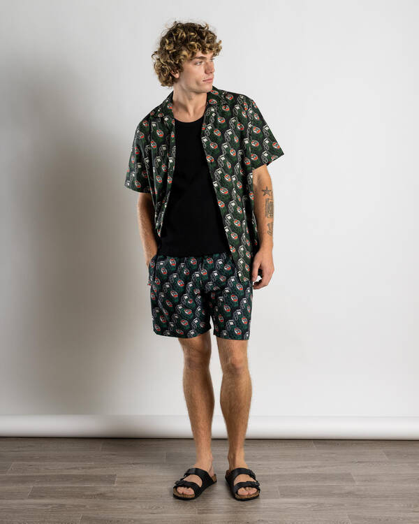 Victor Bravo's Greenade Forever Short Sleeve Shirt for Mens