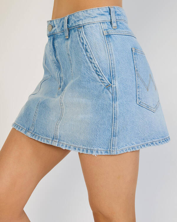 Wrangler Mid Mini Skirt for Womens
