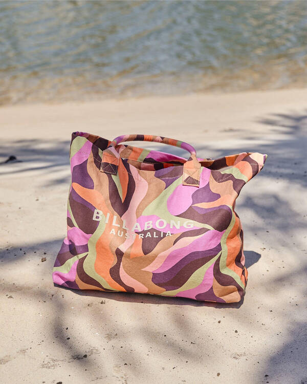 Billabong Surf Swirlin Tides Beach Bag for Womens