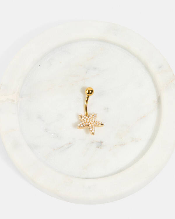 Karyn In LA Rhodes Belly Ring for Womens