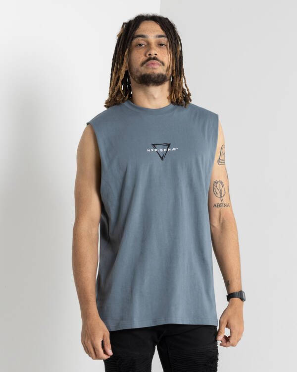 Nena & Pasadena Alarm Relaxed Muscle Tank for Mens