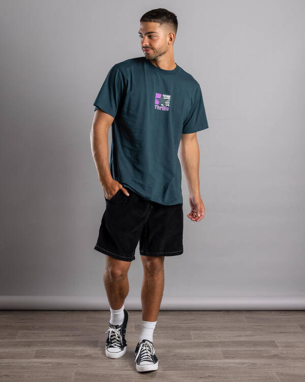 Thrills Relax Your Eyes Volley Shorts for Mens