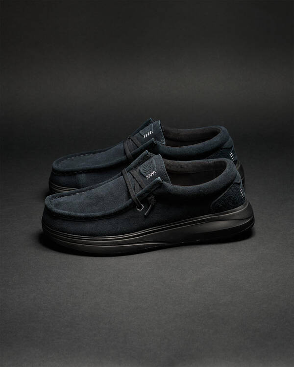 HEYDUDE Wally COMF Suede Shoes for Mens