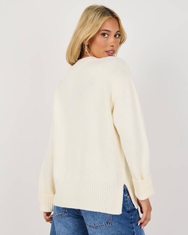 Mooloola Athena Crew Neck Knit Jumper for Womens