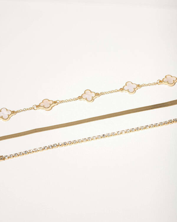Karyn In LA Clover Bracelet Pack for Womens