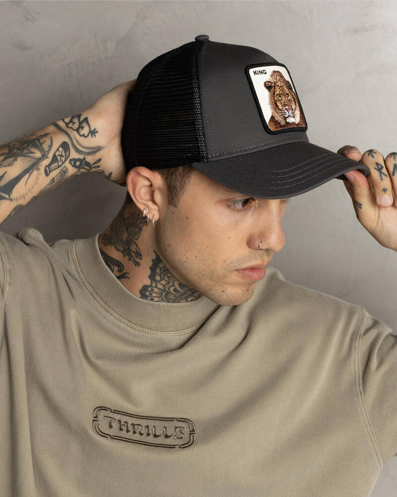 Goorin Bros The King Lion Trucker Cap for Mens
