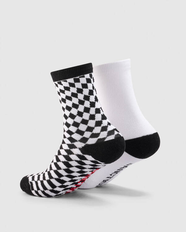Sanction Boys' Crazed Crew Socks 2 Pack for Mens