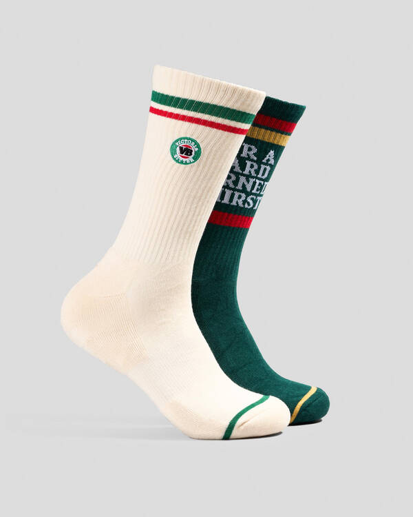 FOOT-IES VB Gift Can And Stubby Sneaker Socks 2 Pack for Mens