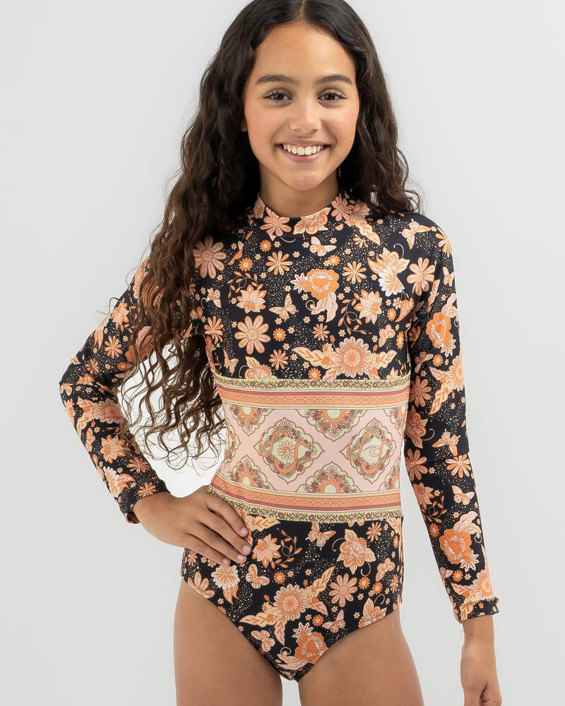 Rip Curl Girls' Suncatcher Long Sleeve Surfsuit for Womens