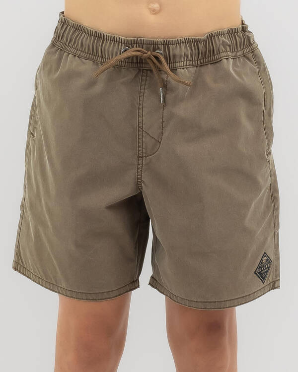 Skylark Boys' Ridge Elastic Waist Shorts for Mens