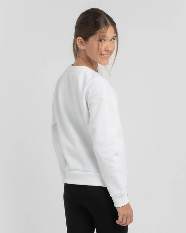 Puma Girls' Essential Logo Sweatshirt for Womens