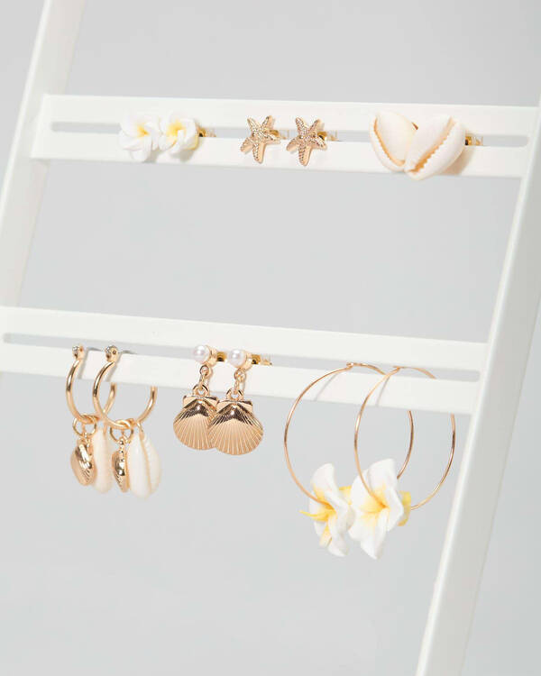 Karyn In LA Sandy Earring Pack for Womens
