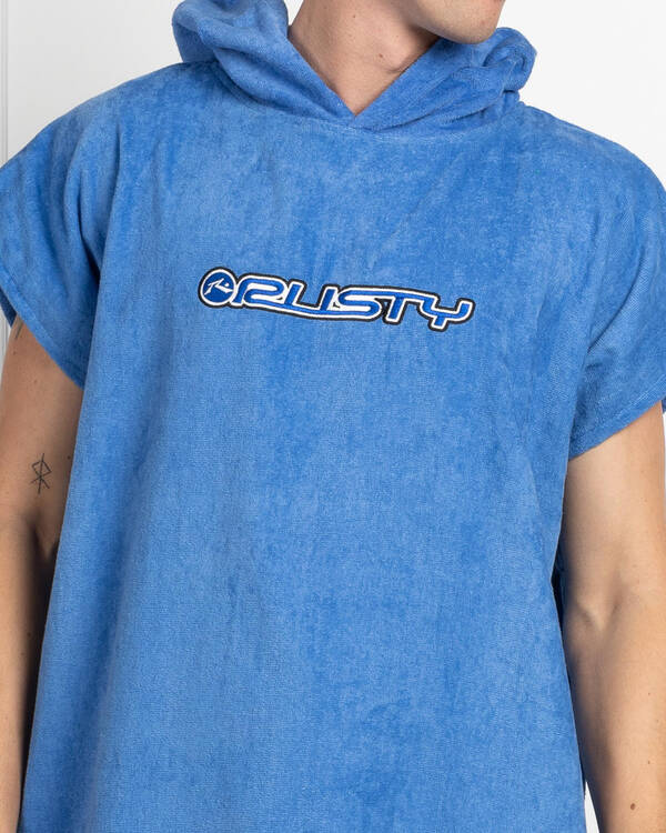 Rusty Just Surfing Hooded Towel for Mens
