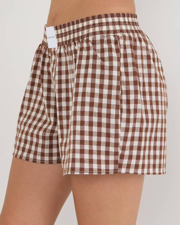 Ava And Ever Teddy Shorts for Womens