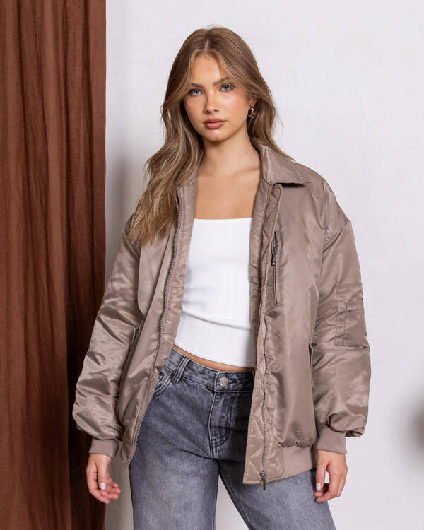 Ava And Ever Venice Bomber Jacket for Womens